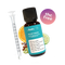 Ufeelu Relief Drops bottle with a syringe and herbs on a white background