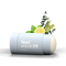 Feel Stick XL product with herbs and lemon on a white background