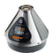Silver Volcano Hybrid vaporizer with digital display on a white background