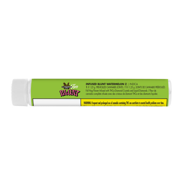 INFUSED BLUNT WATERMELON Z | INDICA packaging