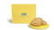 Packaging of Olli salted caramel chocolate chip cookies with two cookies displayed in front.
