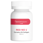 bottle of Spectrum Therapeutics RED NO 1 Cannabis Oil Softgels