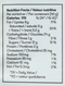 nutritional label of Packaging of Olli salted caramel chocolate chip cookies
