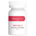 bottle of Spectrum Therapeutics RED NO 2 Cannabis Oil Softgels